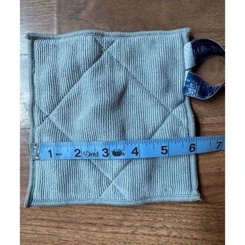 Norwex Enviroscrub Gray‎ Graphite Barely Used microfiber Scrub Cloth